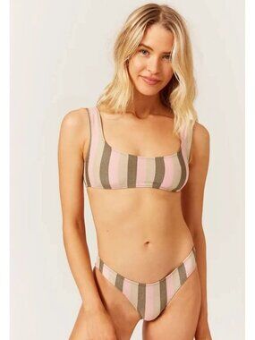 solid and striped the elle shimmer bikini SET NWT